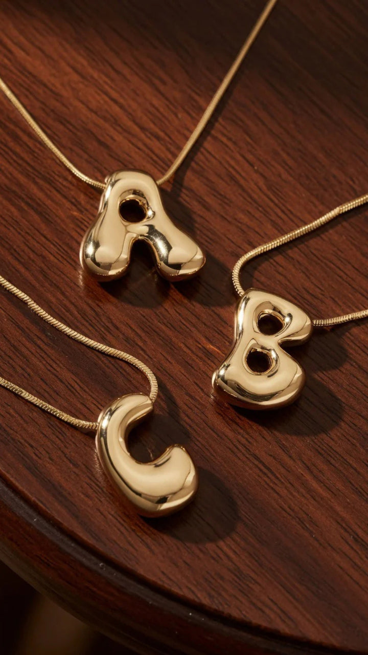 Alphabet Letters Necklace
