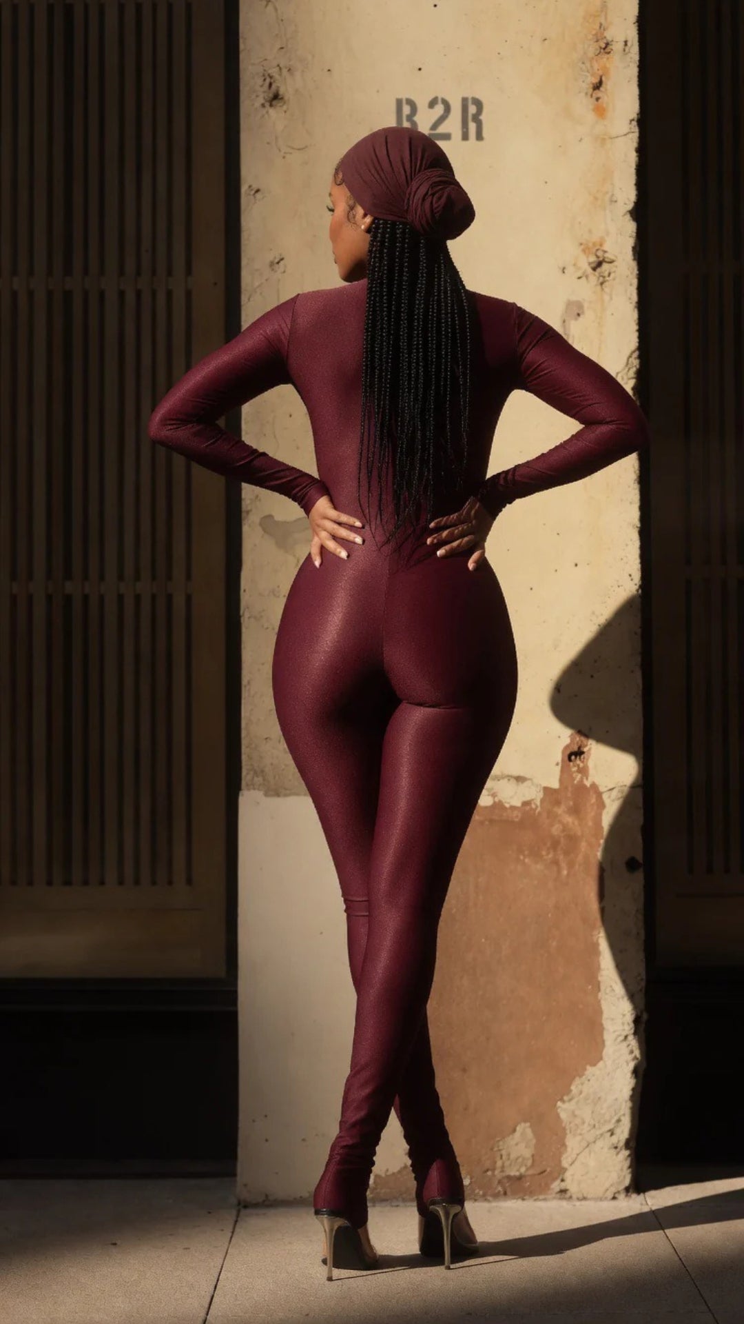 Slinky Long Sleeve Jumpsuit