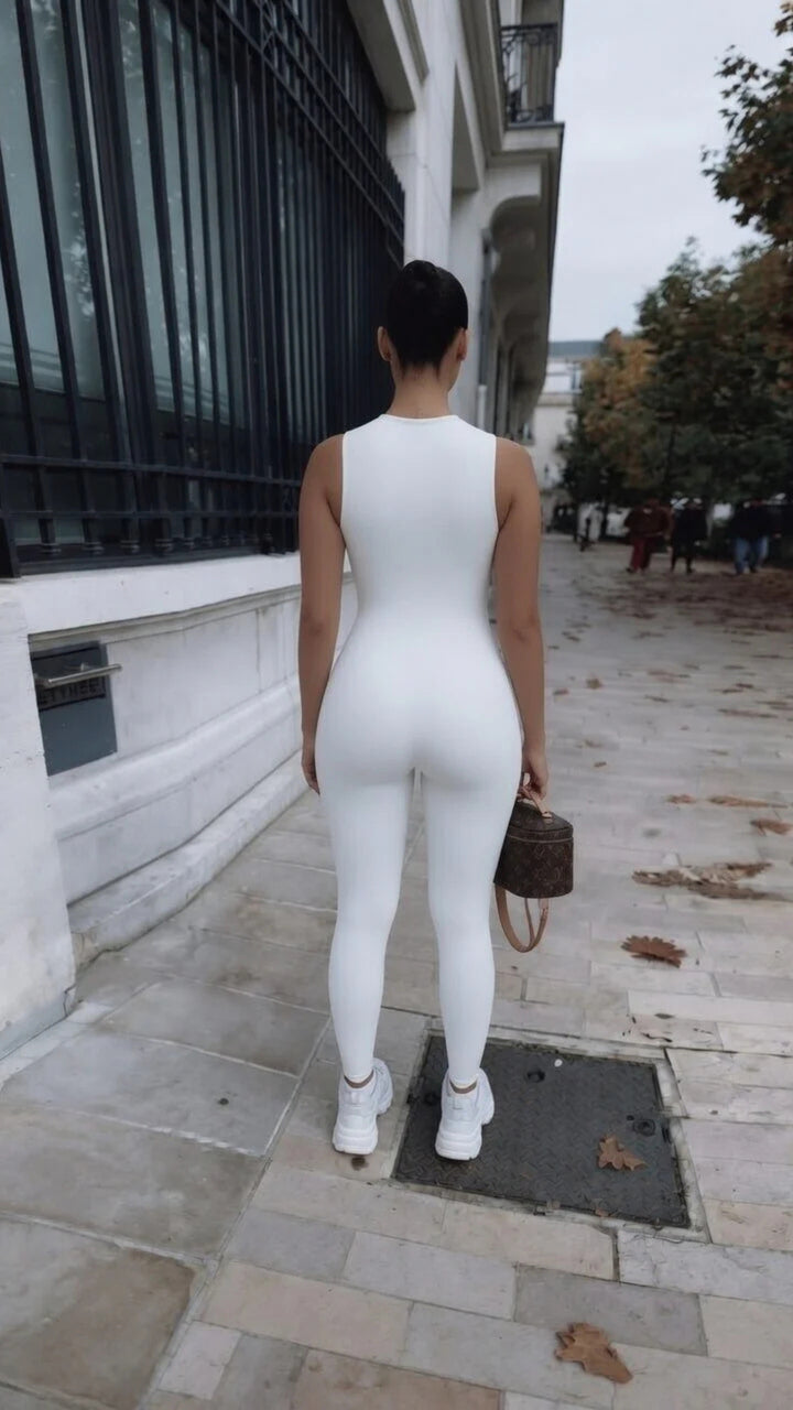 Sleeveless Catsuit Jumpsuit