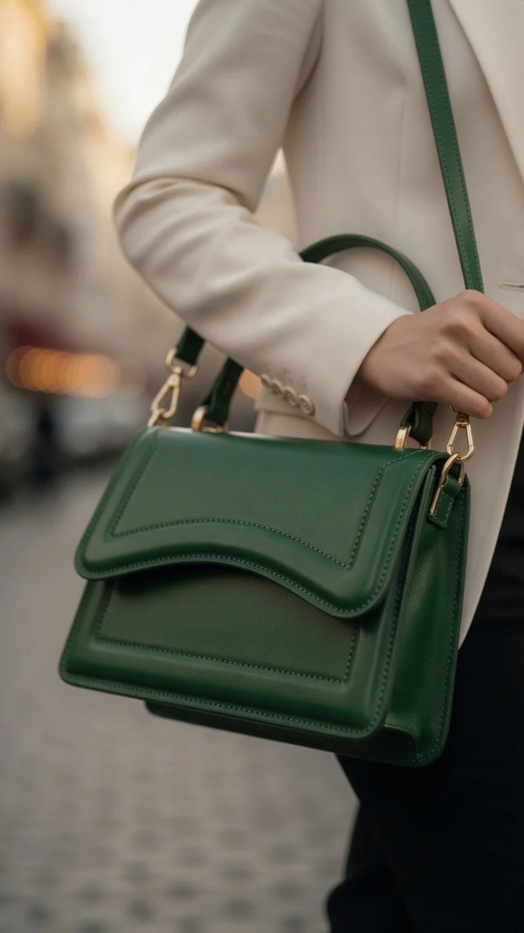 PU Leather Shoulder Bag