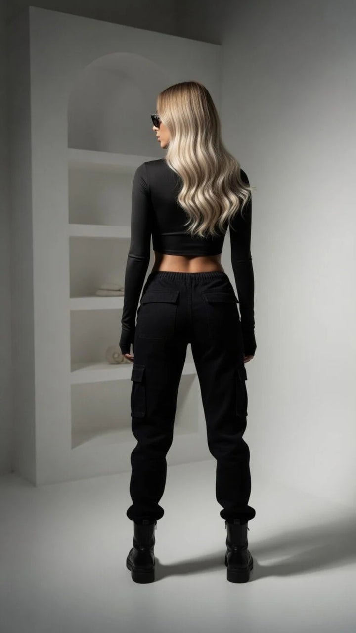 Square Neck Long Sleeve Bodysuit