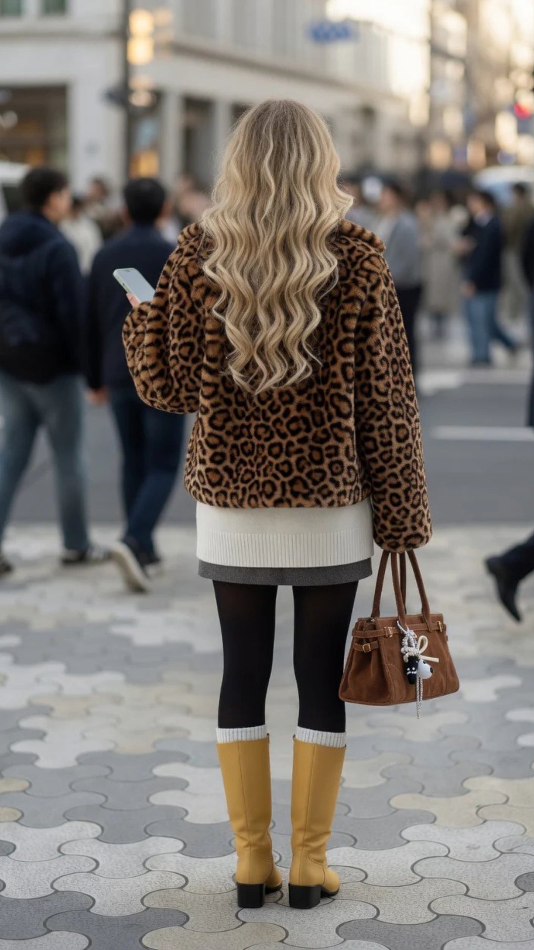 Faux Fur Coat