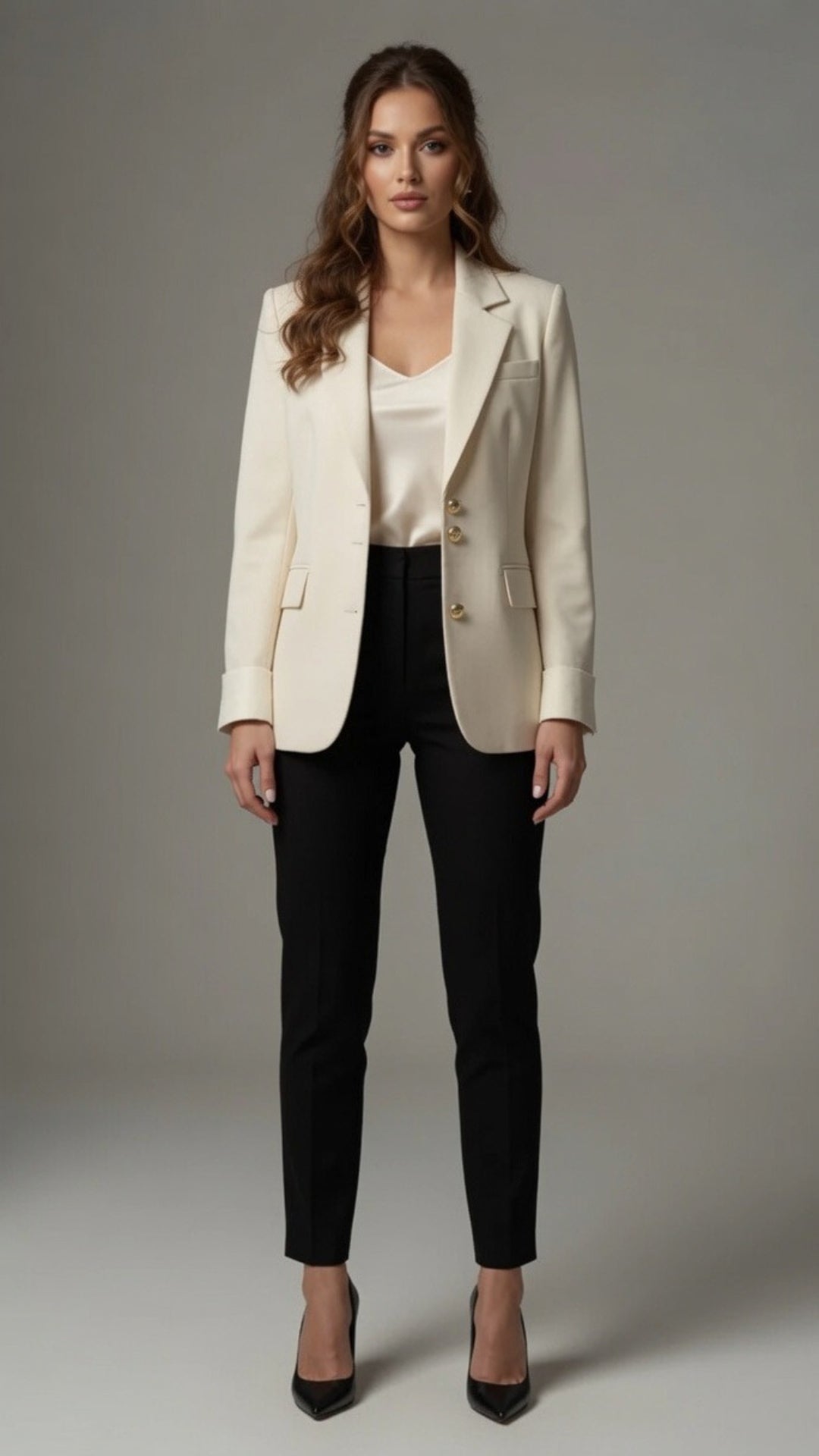 Single-Button Blazer