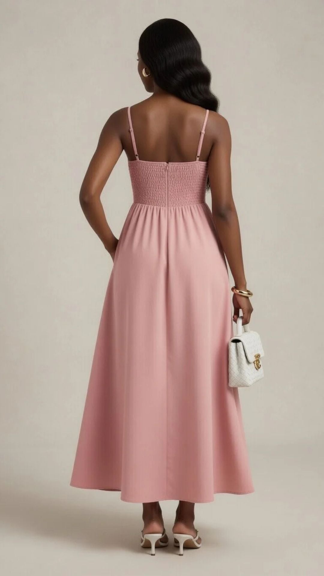 Square Neck Maxi Dress