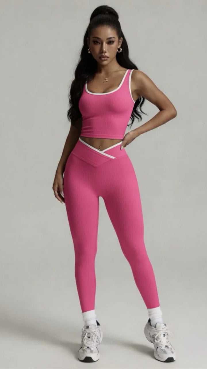 Crop Top &amp; Legging Activewear Set
