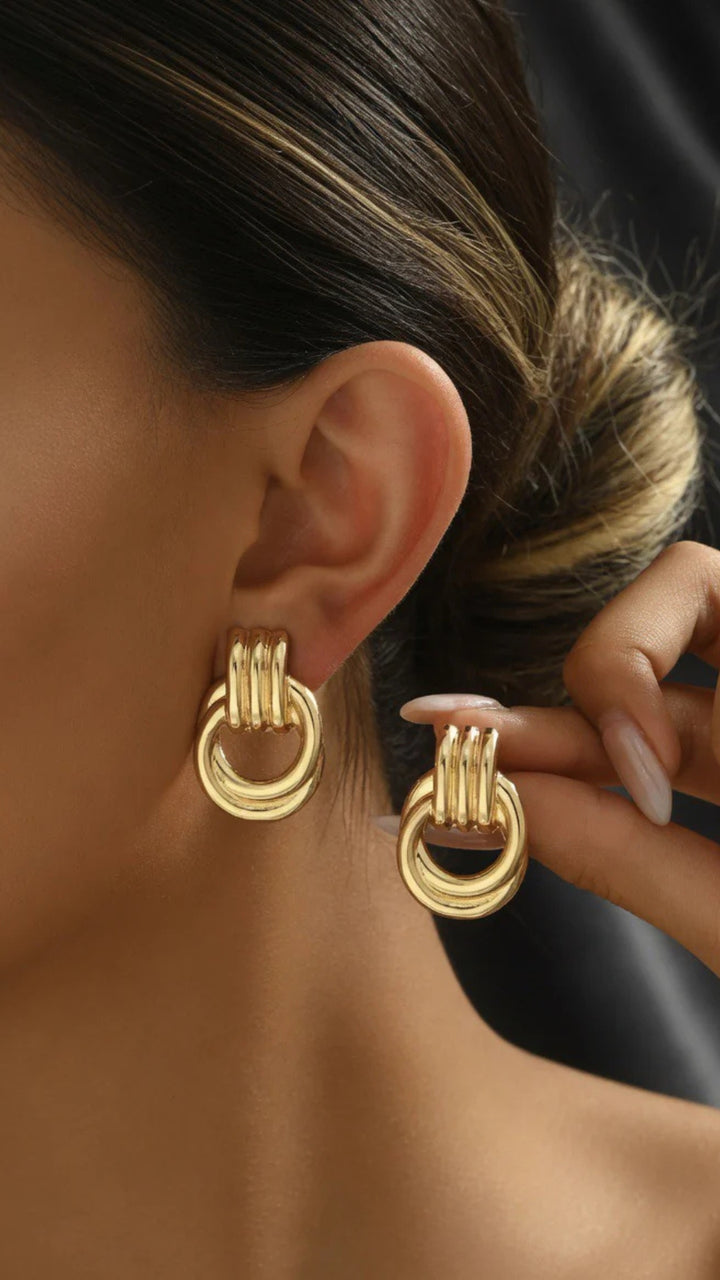 Chunky Knot Earrings