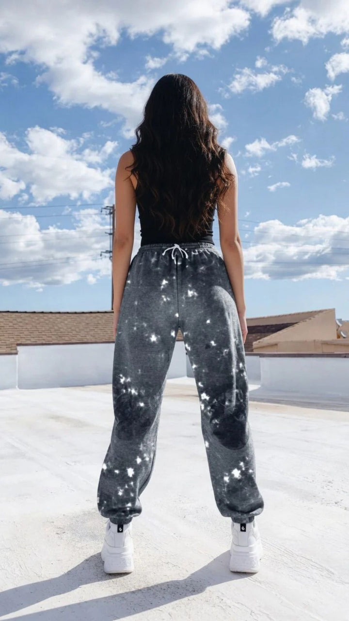 Tie-Dye Design Sweatpants