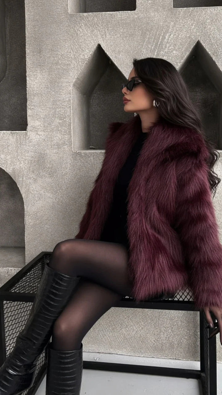 Faux Fur Coat