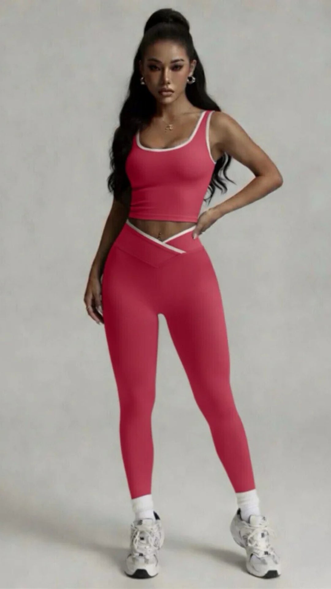 Crop Top &amp; Legging Activewear Set