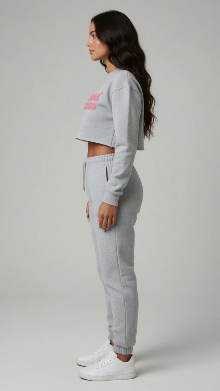 Cropped Passenger Princess Print Sweatshirt