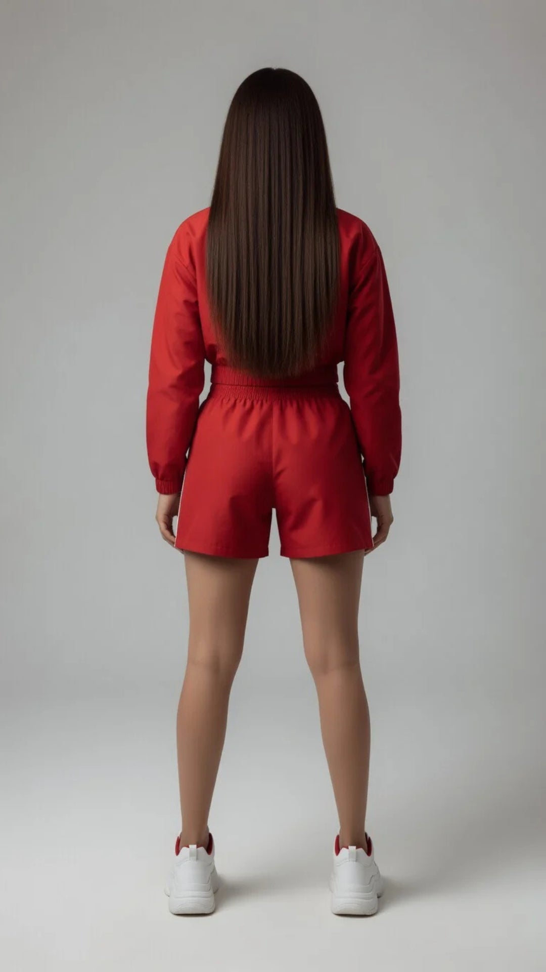 Retro-Sport Windbreaker &amp; Shorts Set