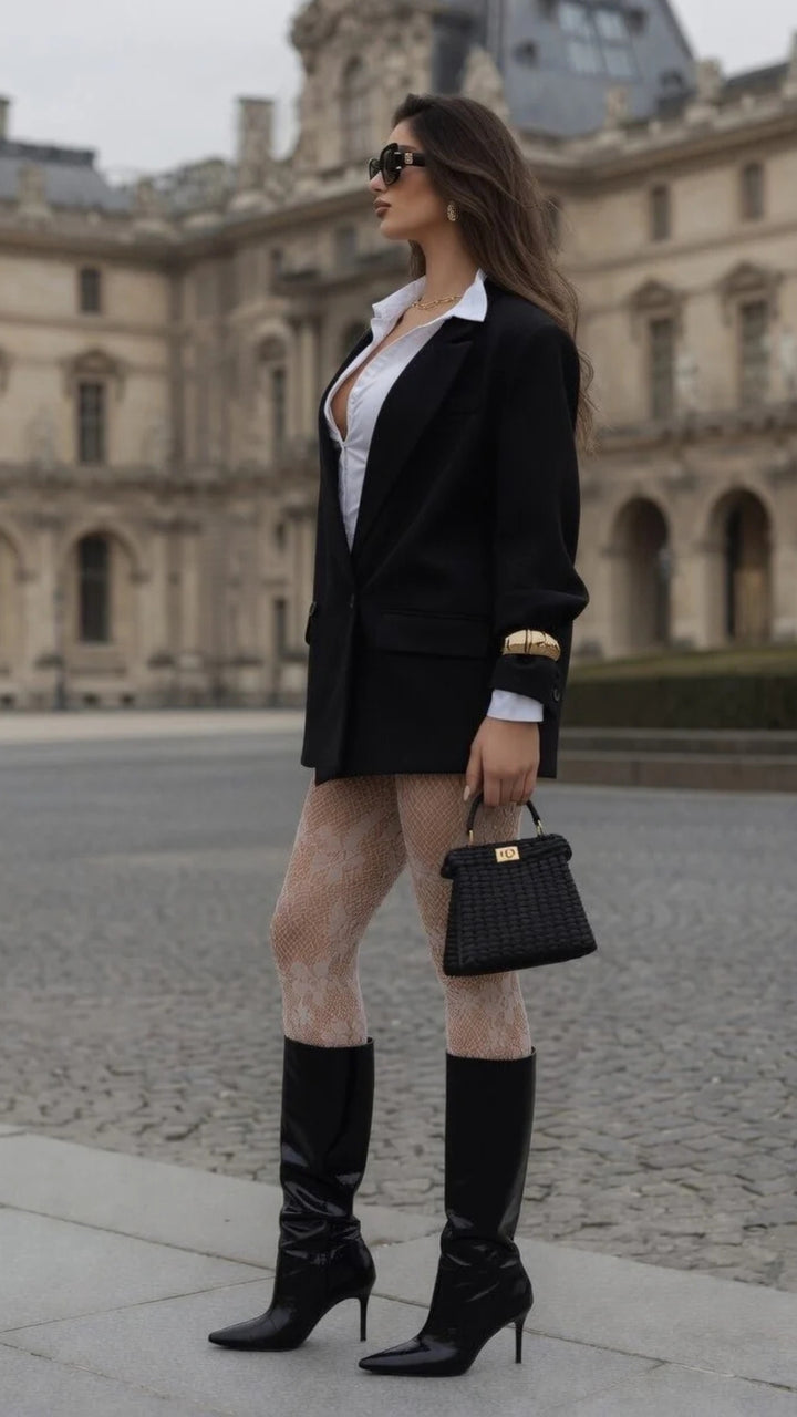 Oversized Double-Breasted Blazer