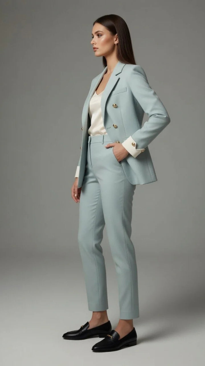 Single-Button Blazer