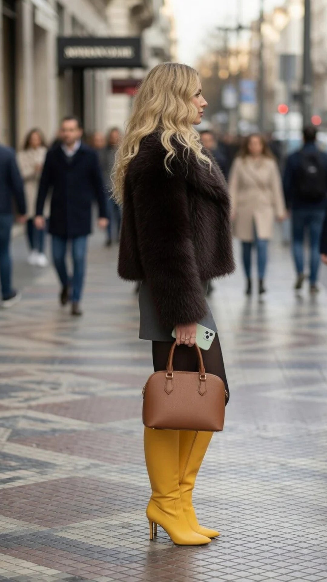 Faux Fur Coat