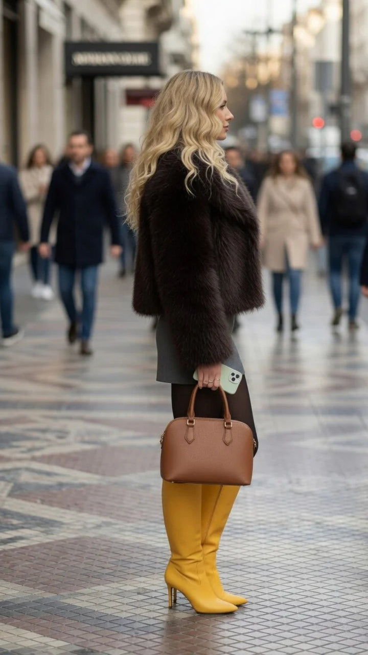 Faux Fur Coat