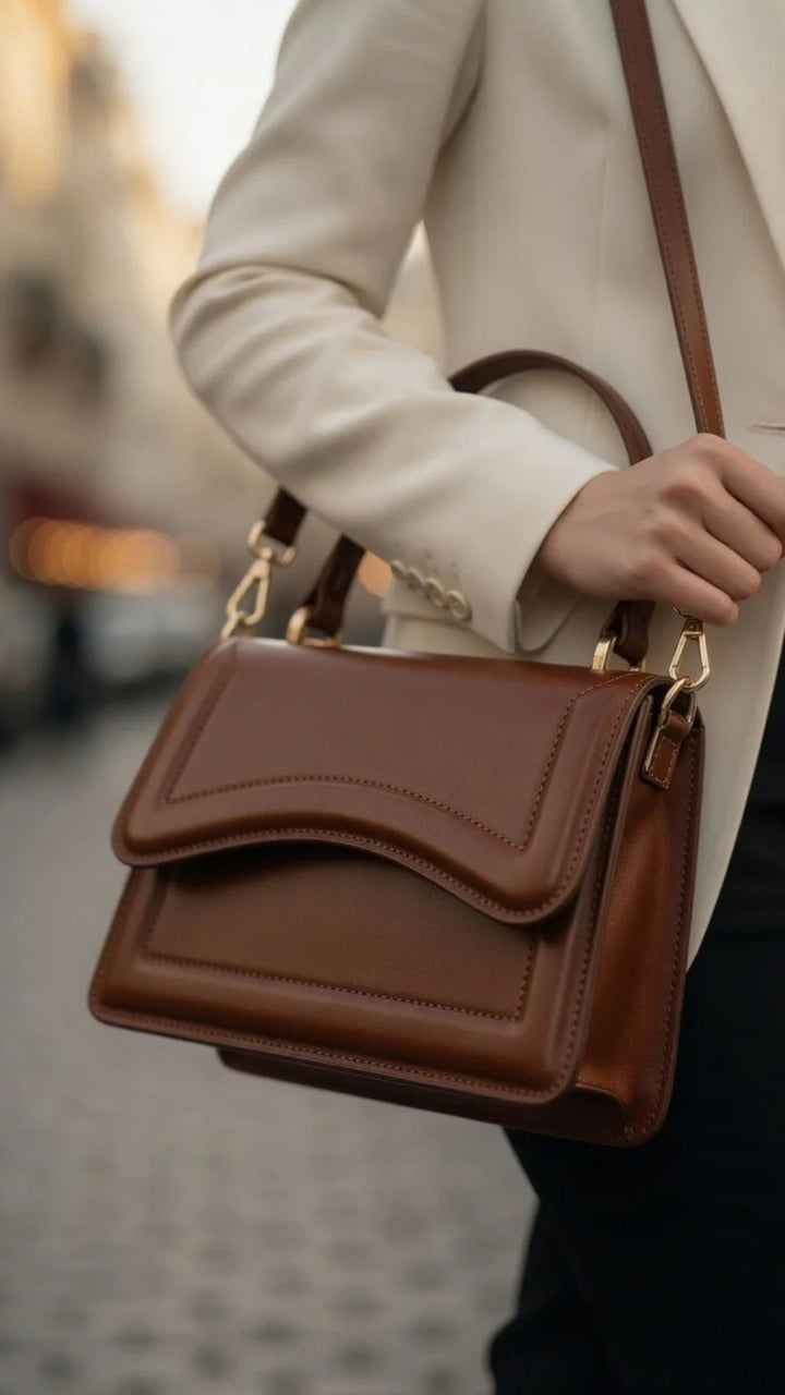 PU Leather Shoulder Bag