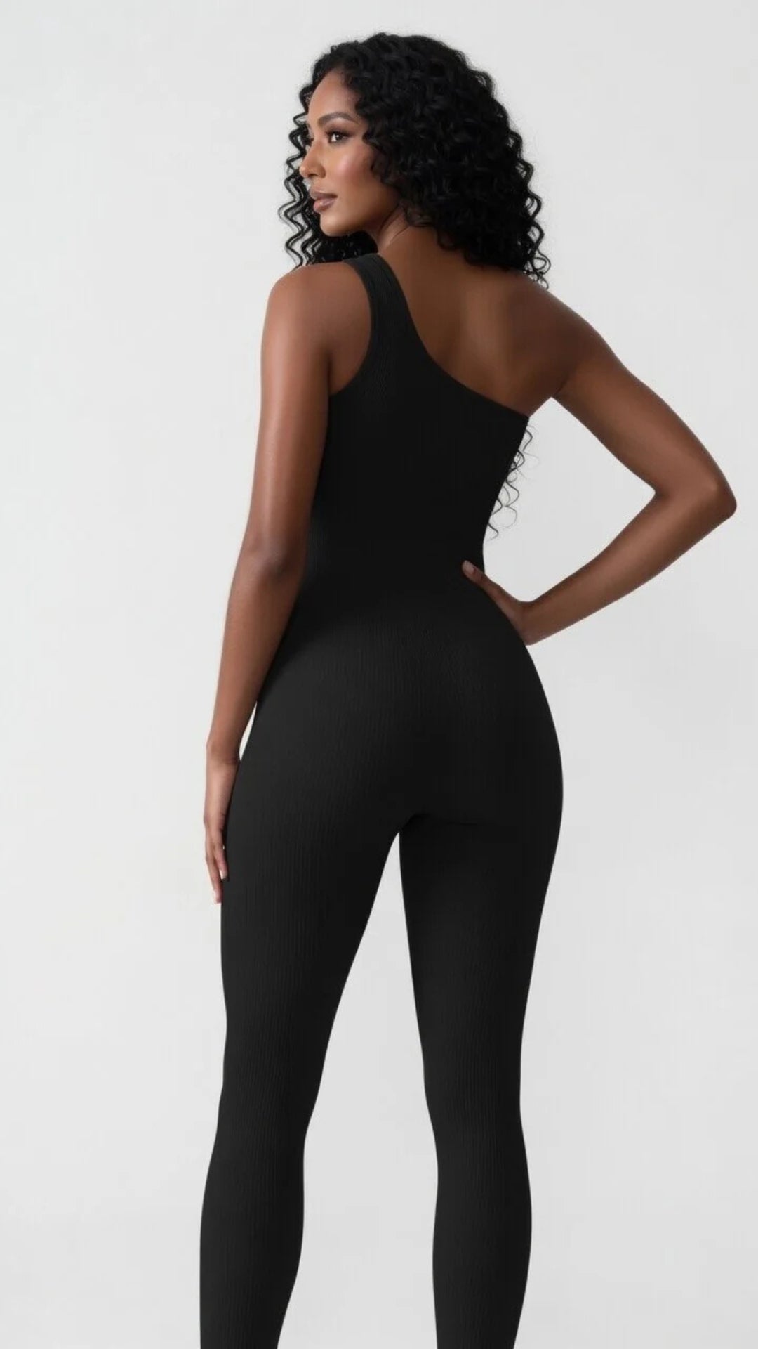 One-Shoulder Strap Jumpsuit