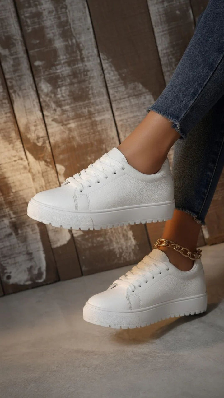 Basic White Trainers