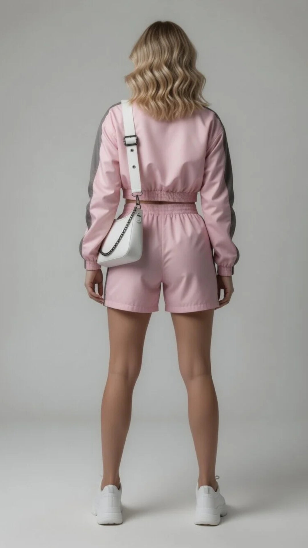 Retro-Sport Windbreaker &amp; Shorts Set