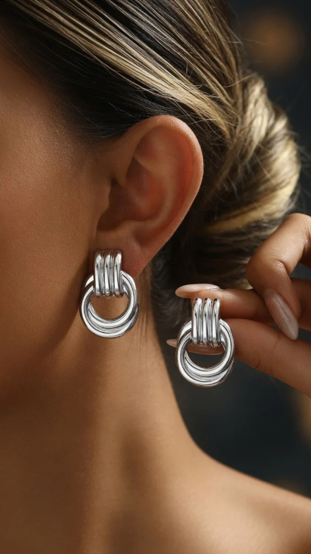 Chunky Knot Earrings