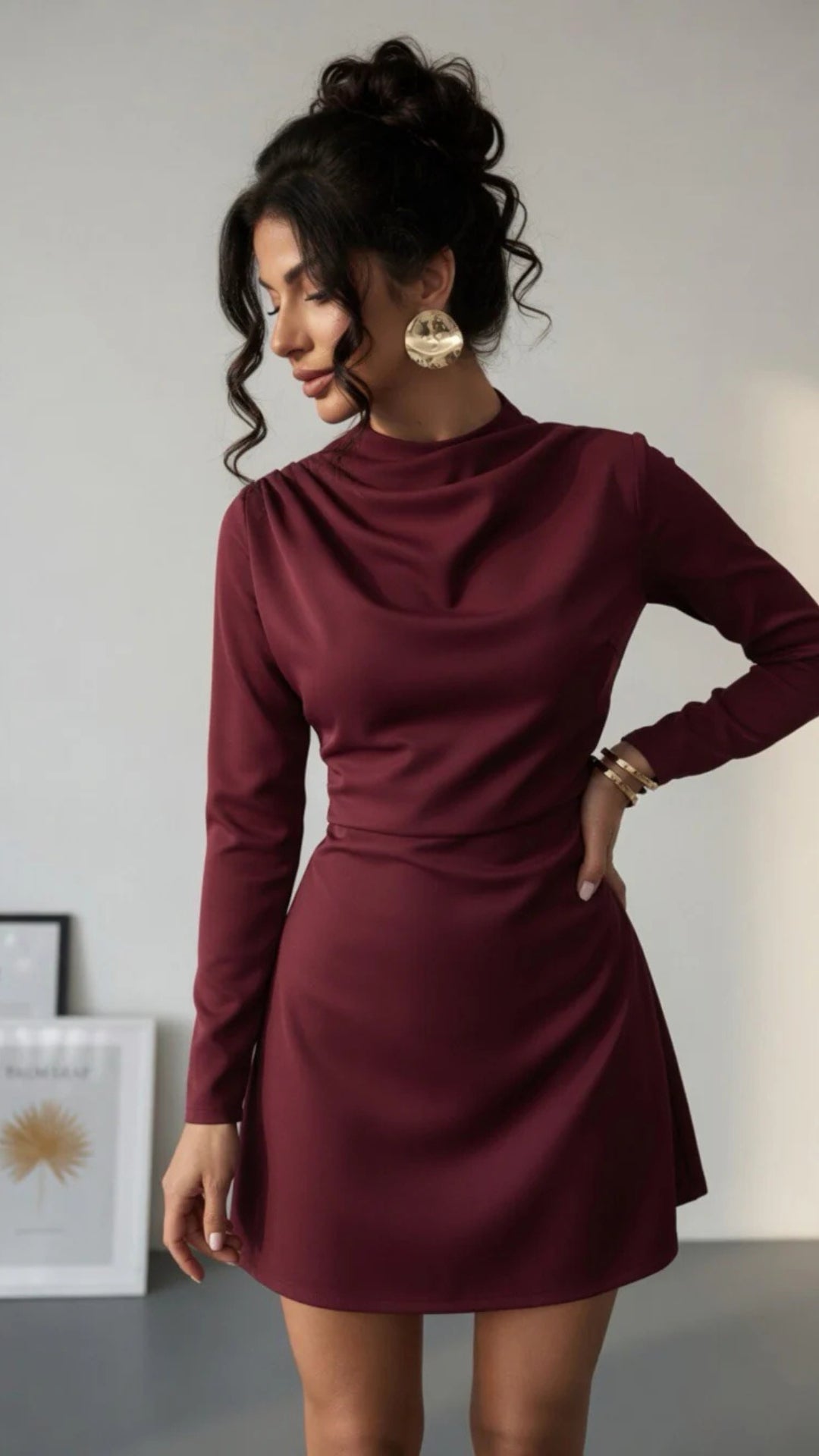 Long Sleeve Mini Dress