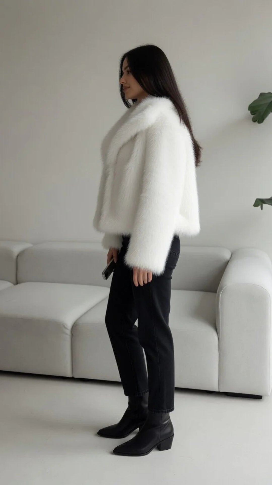 Faux Fur Coat