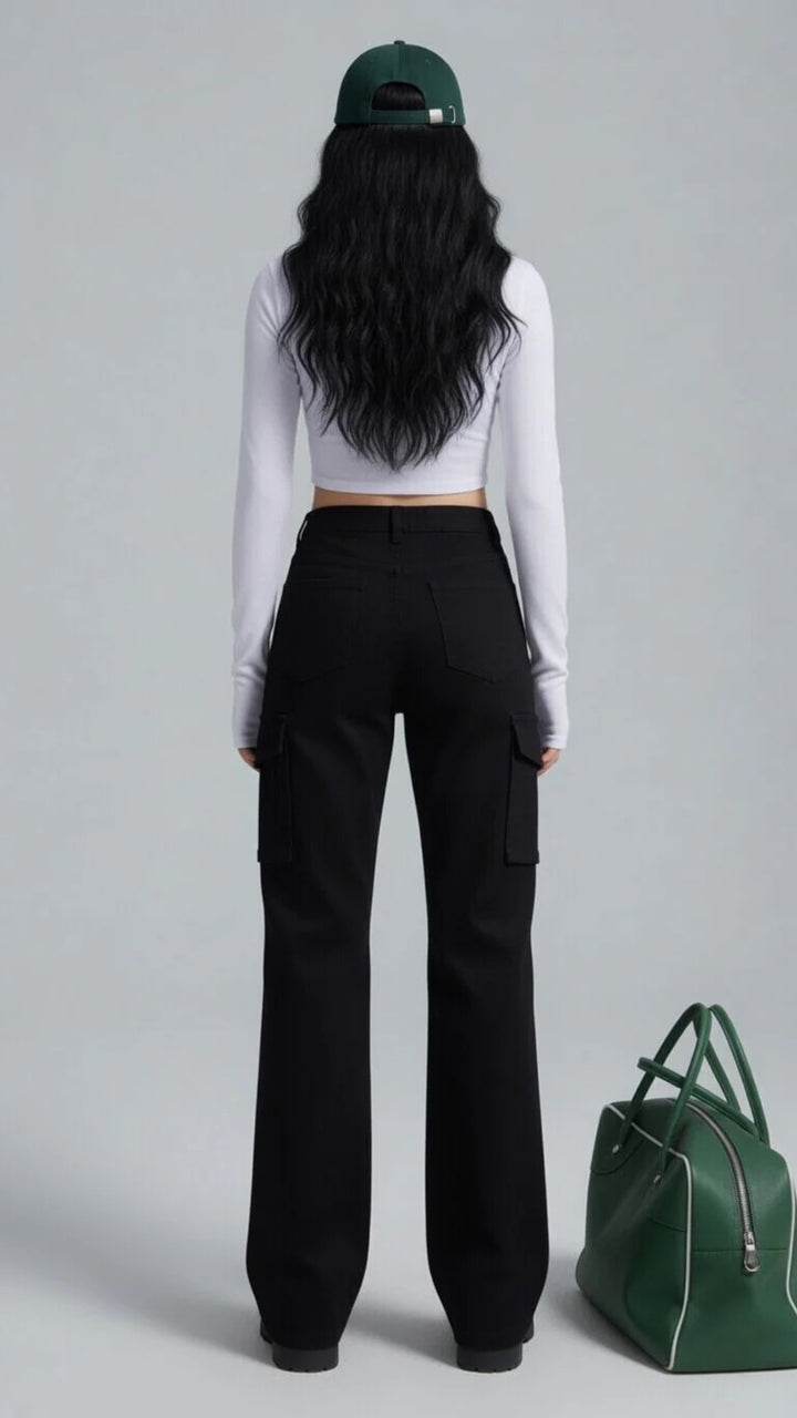 Multi-Pocket Cargo Trousers