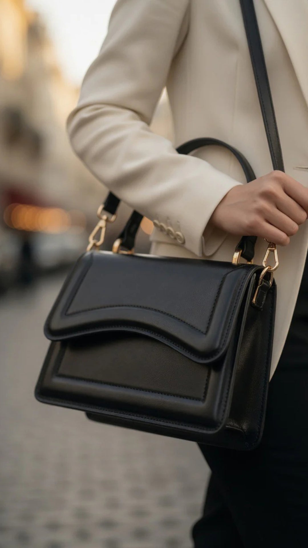 PU Leather Shoulder Bag