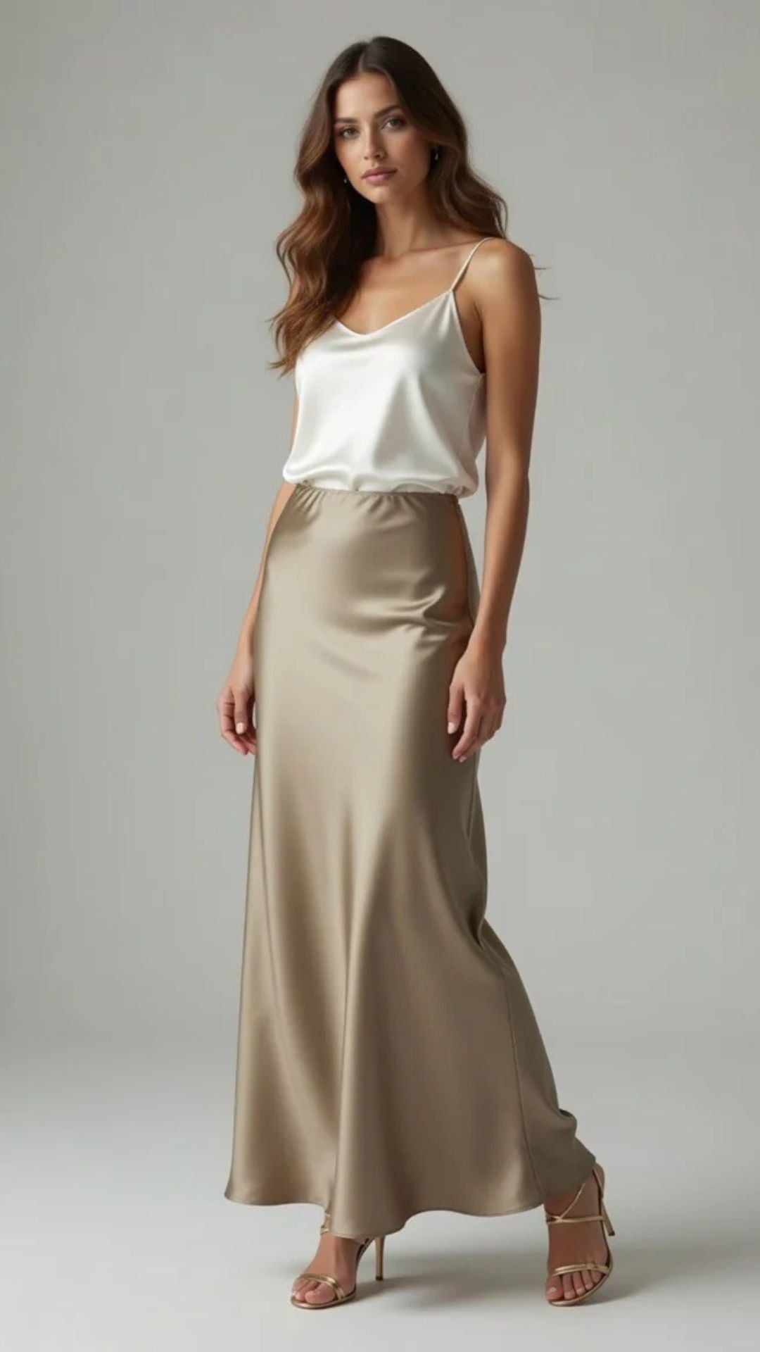 Satin Midaxi Skirt