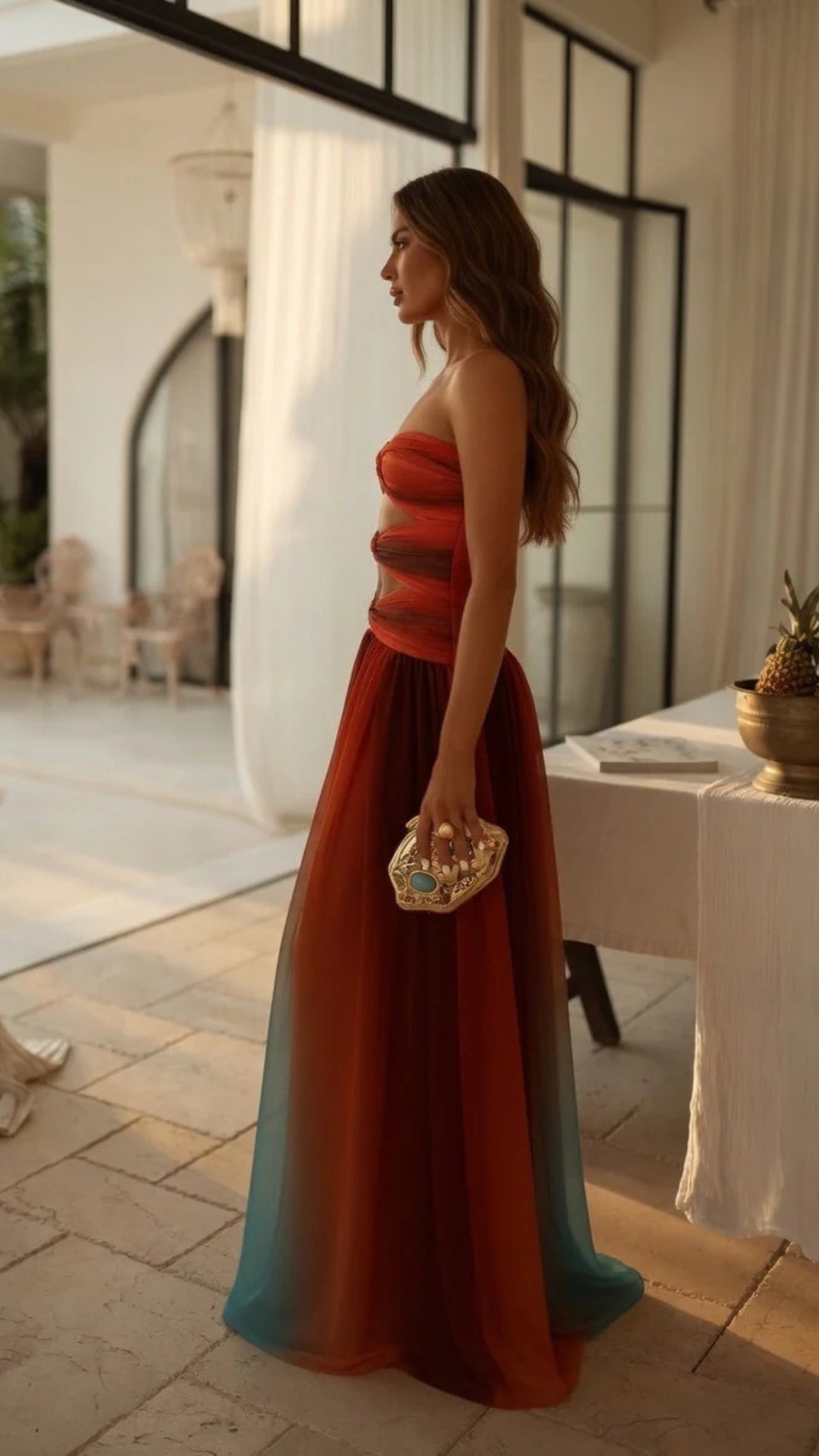 Tie-Dye Maxi Dress