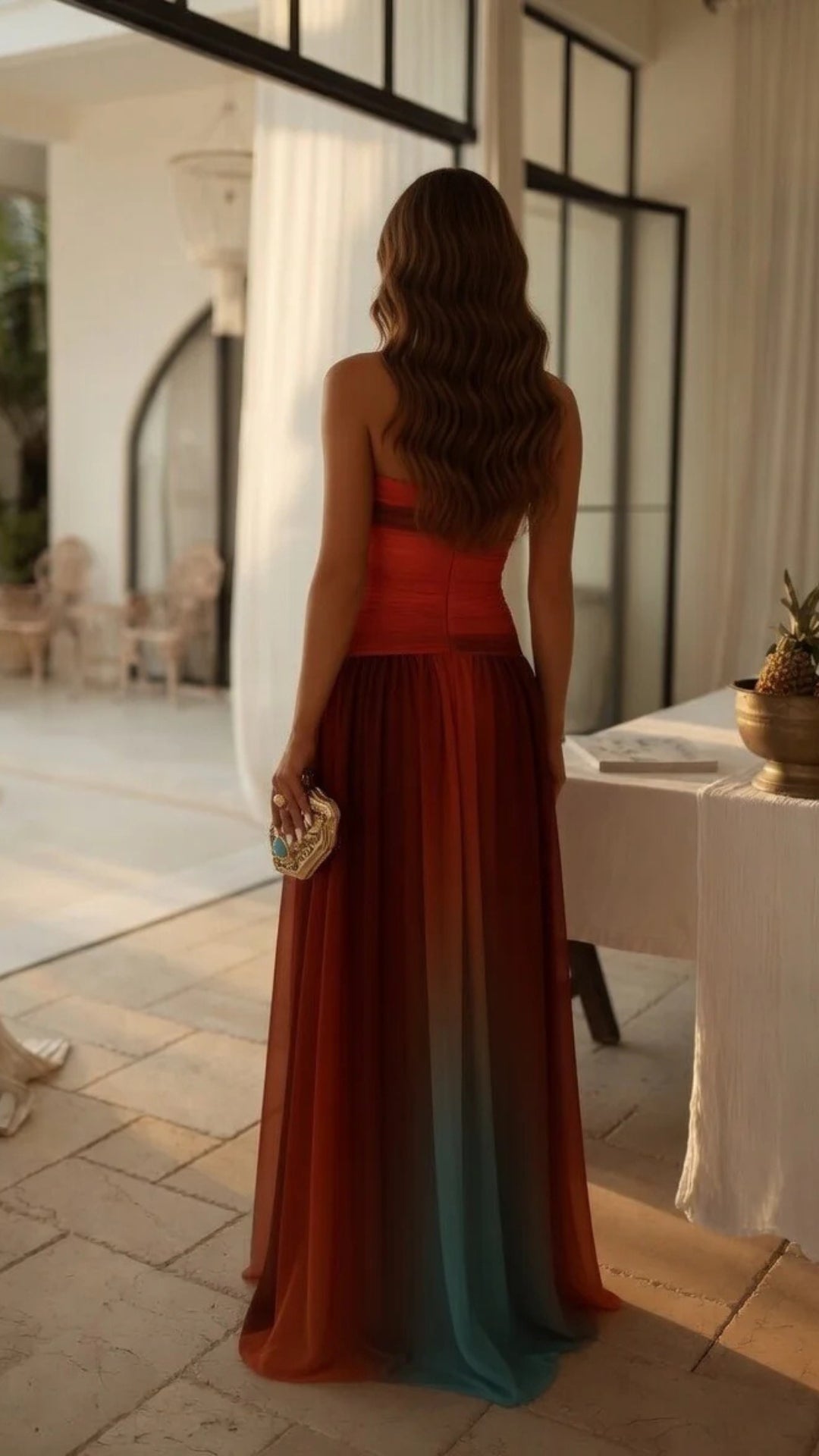 Tie-Dye Maxi Dress