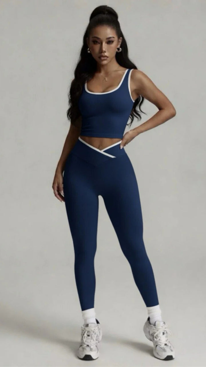 Crop Top &amp; Legging Activewear Set