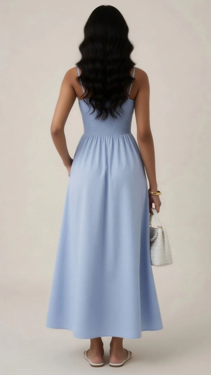 Square Neck Maxi Dress