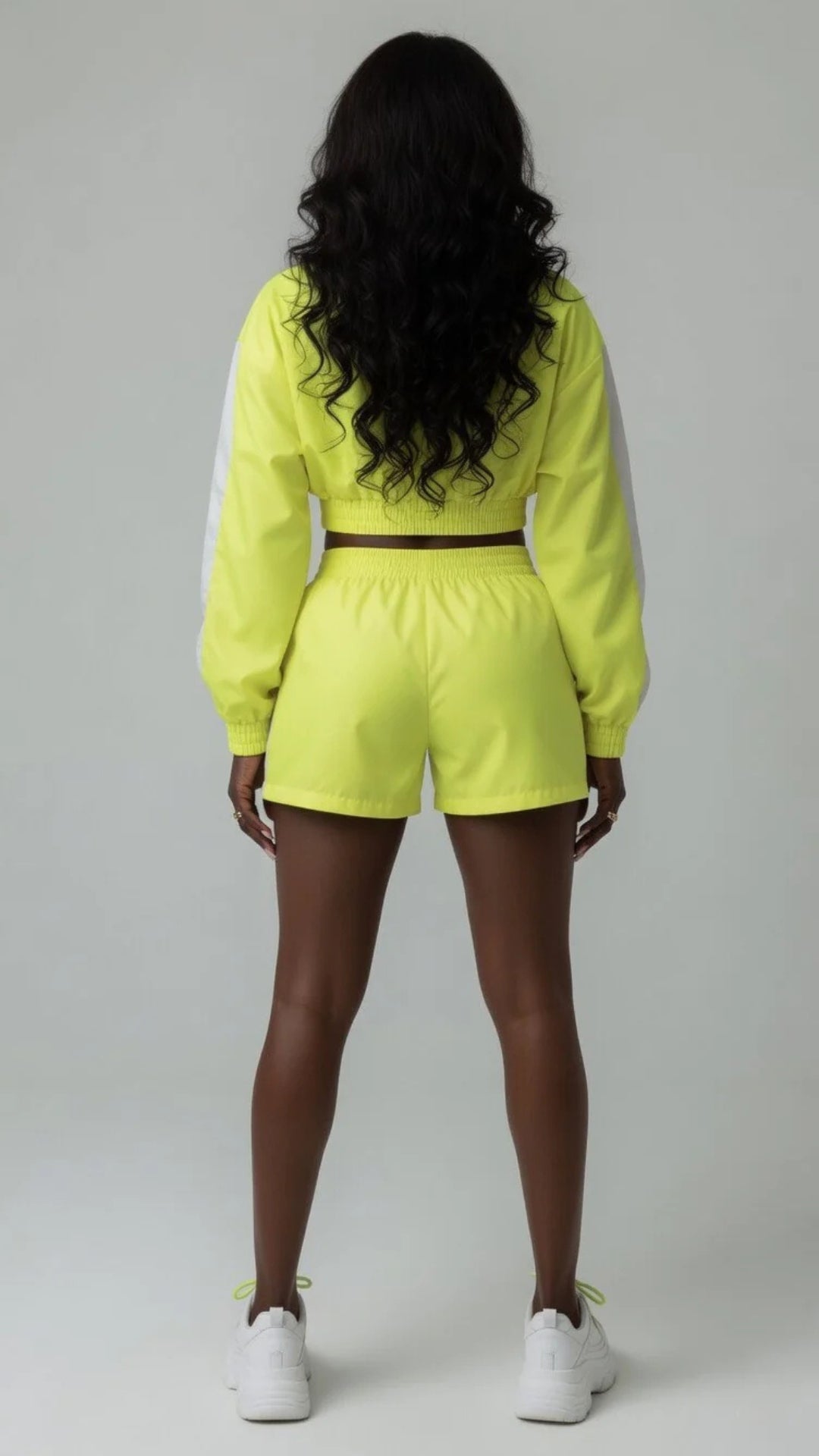 Retro-Sport Windbreaker &amp; Shorts Set