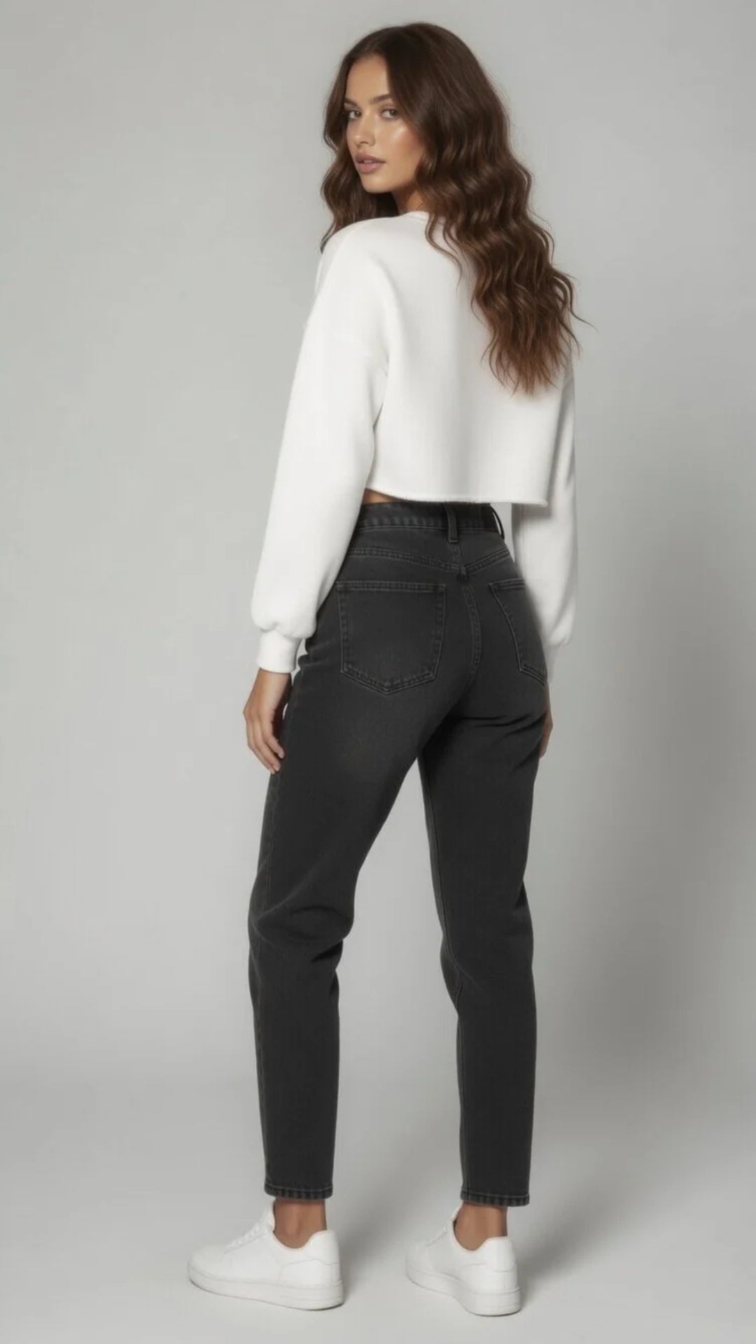 Cropped Passenger Princess Print Sweatshirt