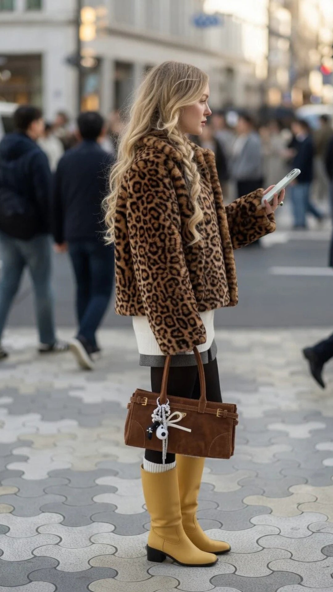 Faux Fur Coat