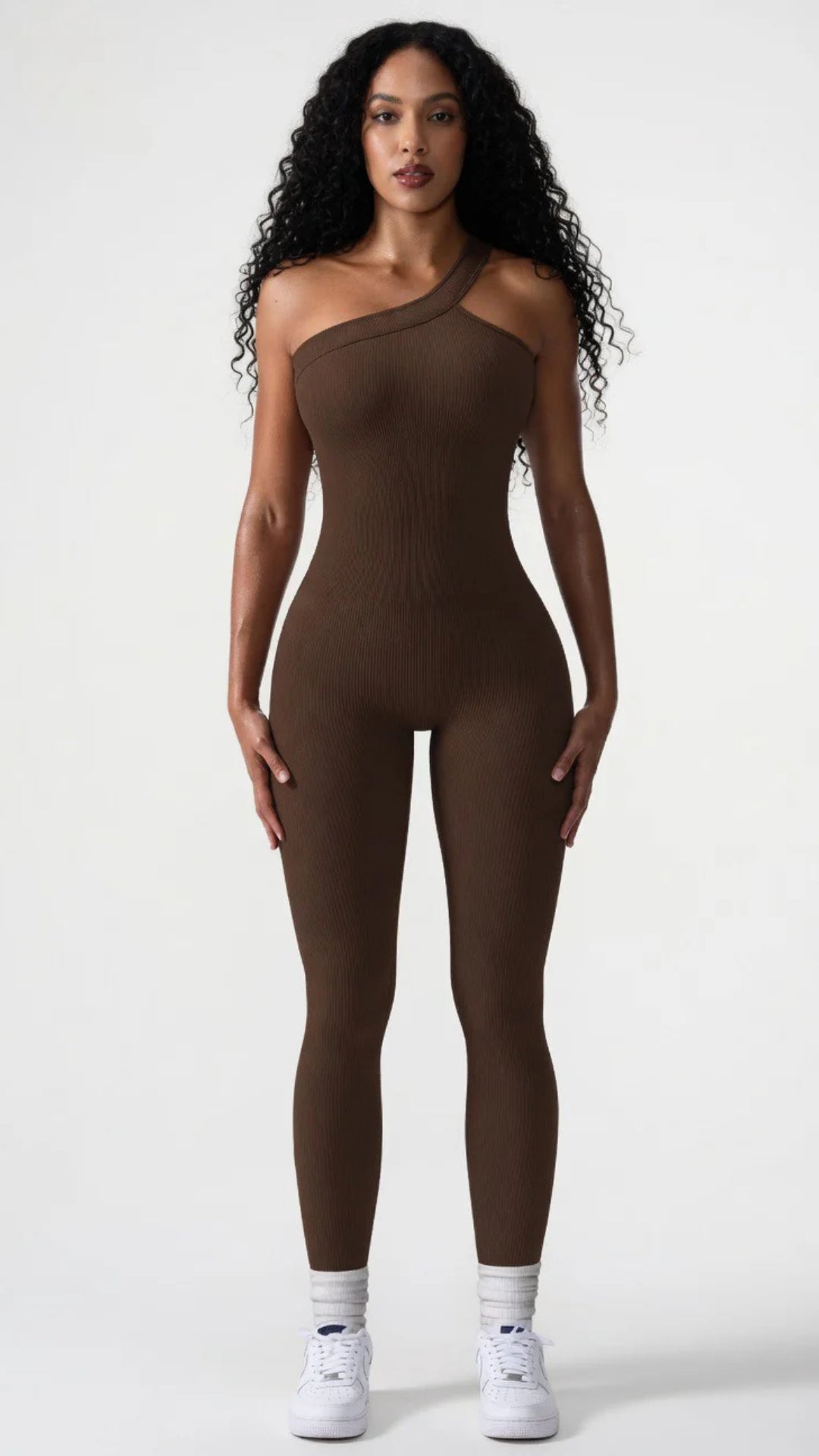 One-Shoulder Strap Jumpsuit