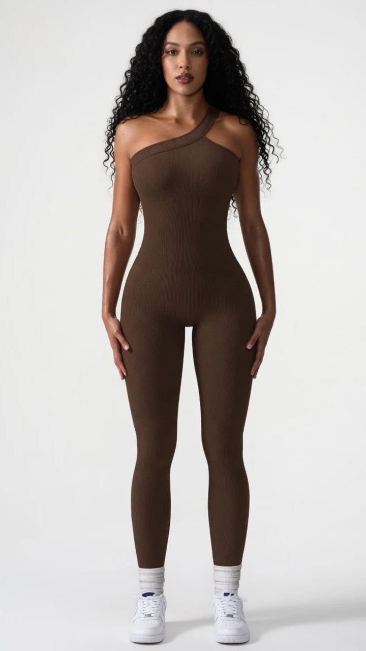 One-Shoulder Strap Jumpsuit