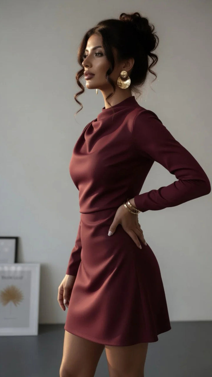 Long Sleeve Mini Dress