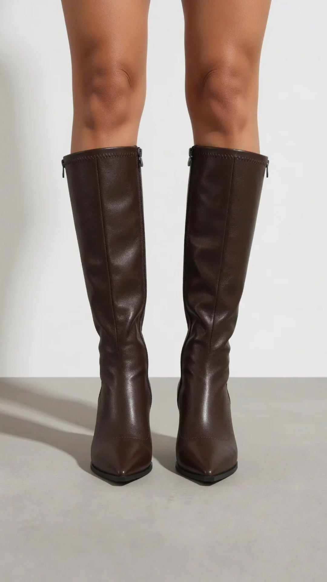 PU Leather Long Boots
