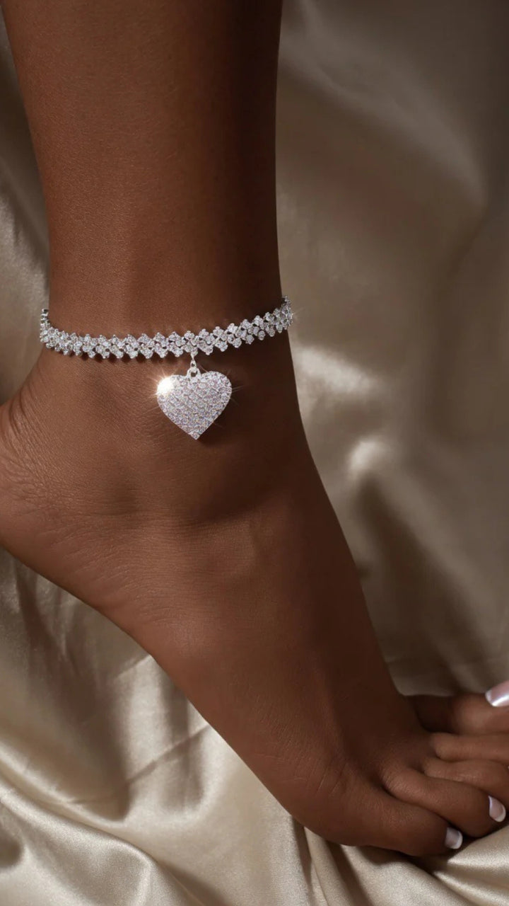 Love Heart Anklet