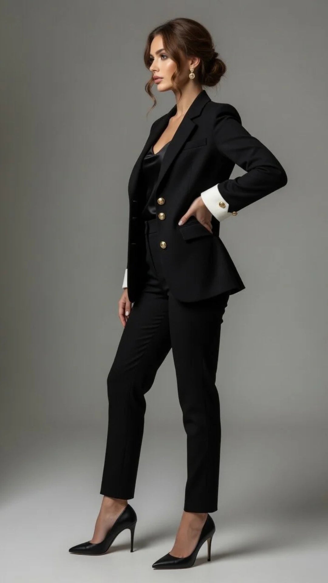 Single-Button Blazer