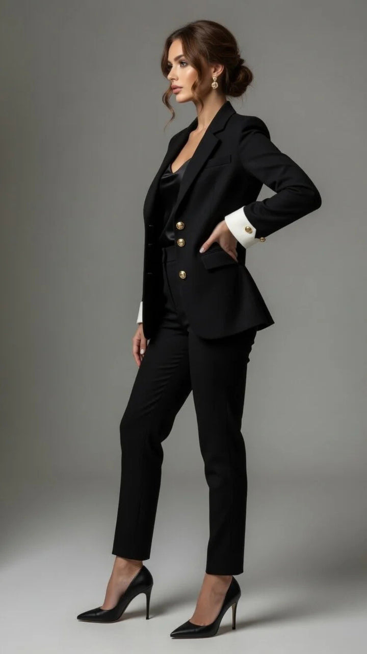 Single-Button Blazer