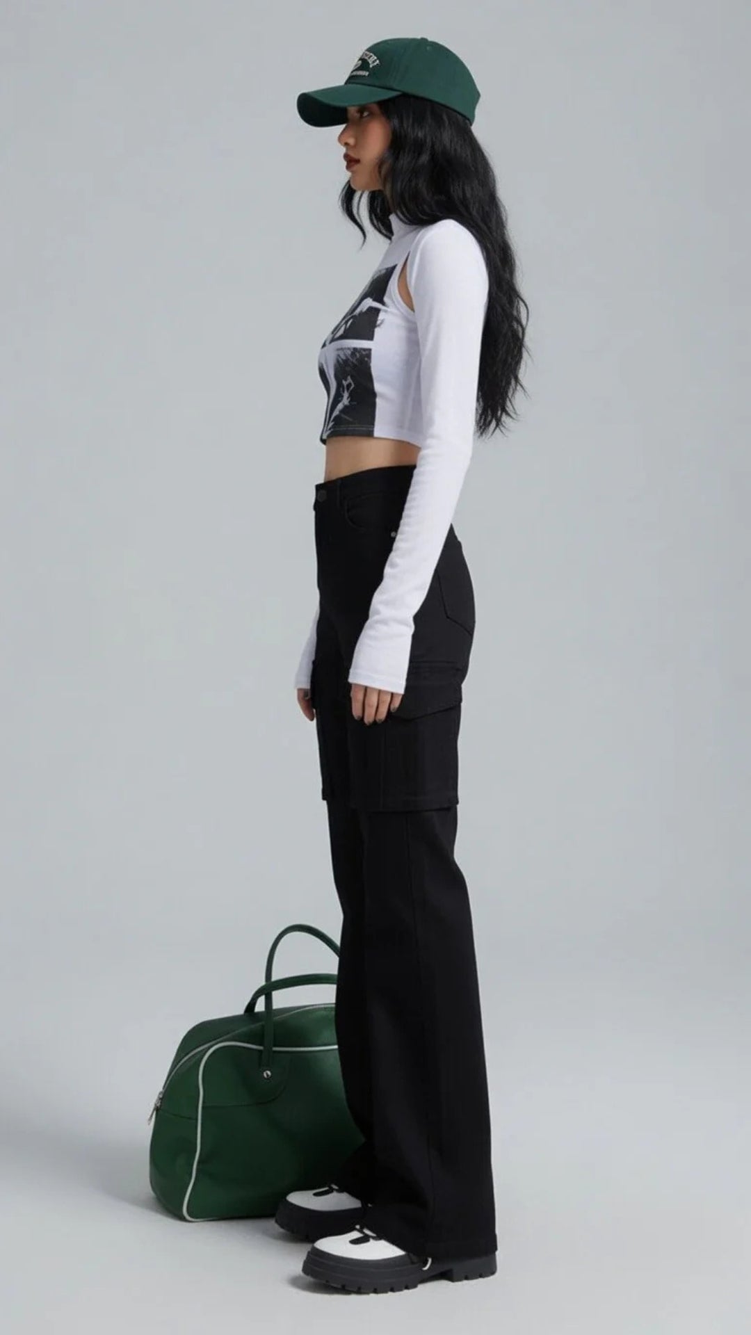 Multi-Pocket Cargo Trousers