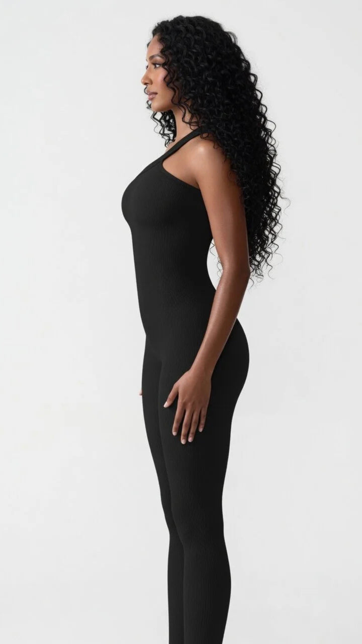 One-Shoulder Strap Jumpsuit