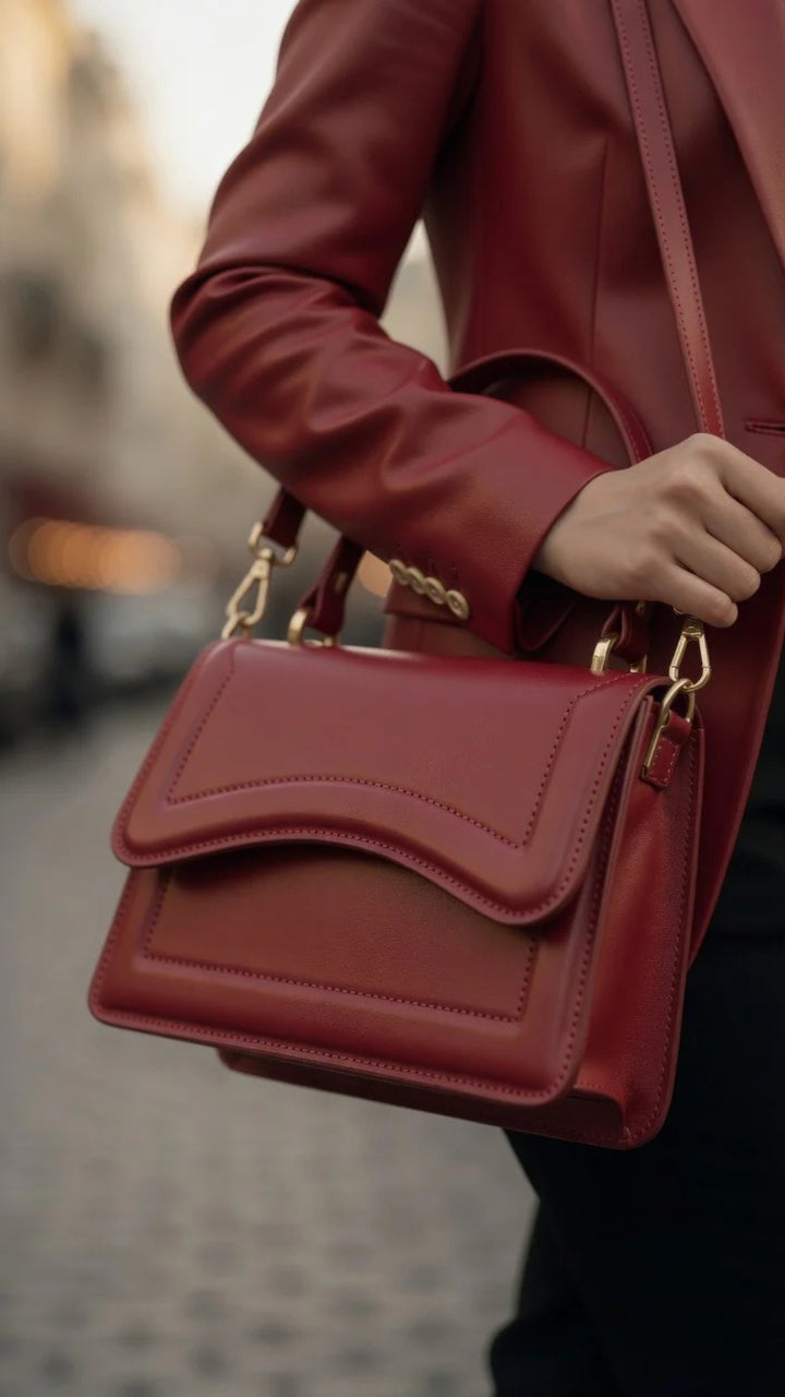 PU Leather Shoulder Bag