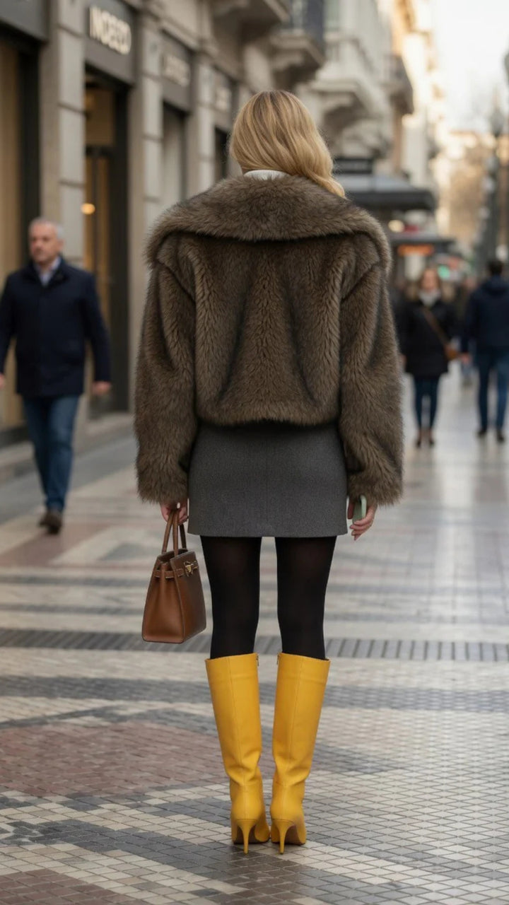 Faux Fur Coat