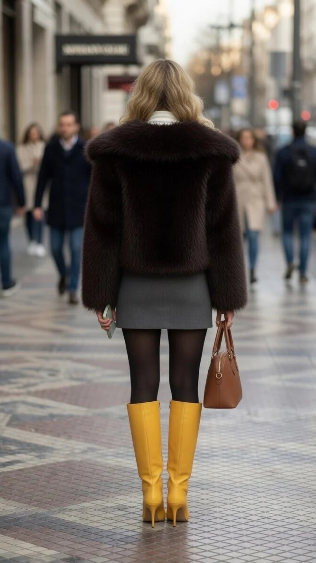 Faux Fur Coat
