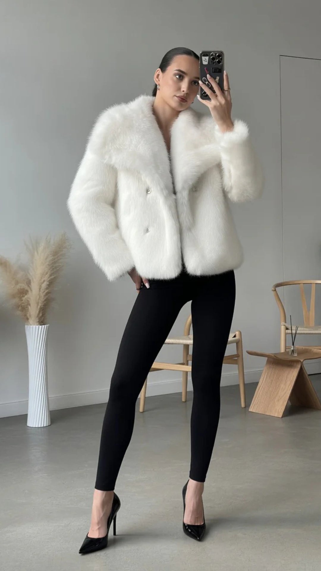 Faux Fur Coat