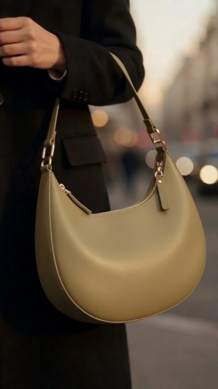 Moon Shaped Shoulder Bag